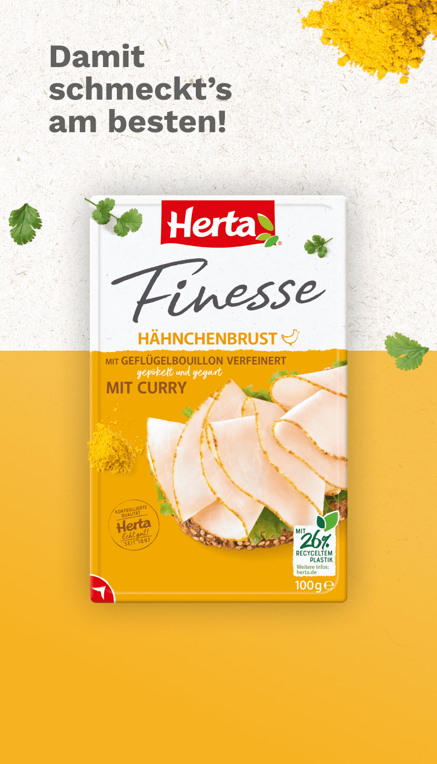 Hähnchenbrust mit Curry