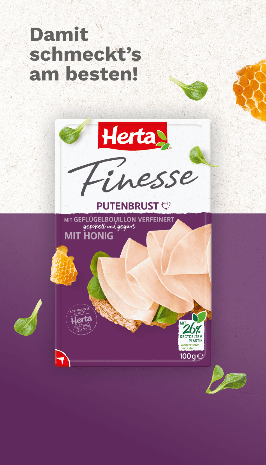 Putenbrust mit Honig