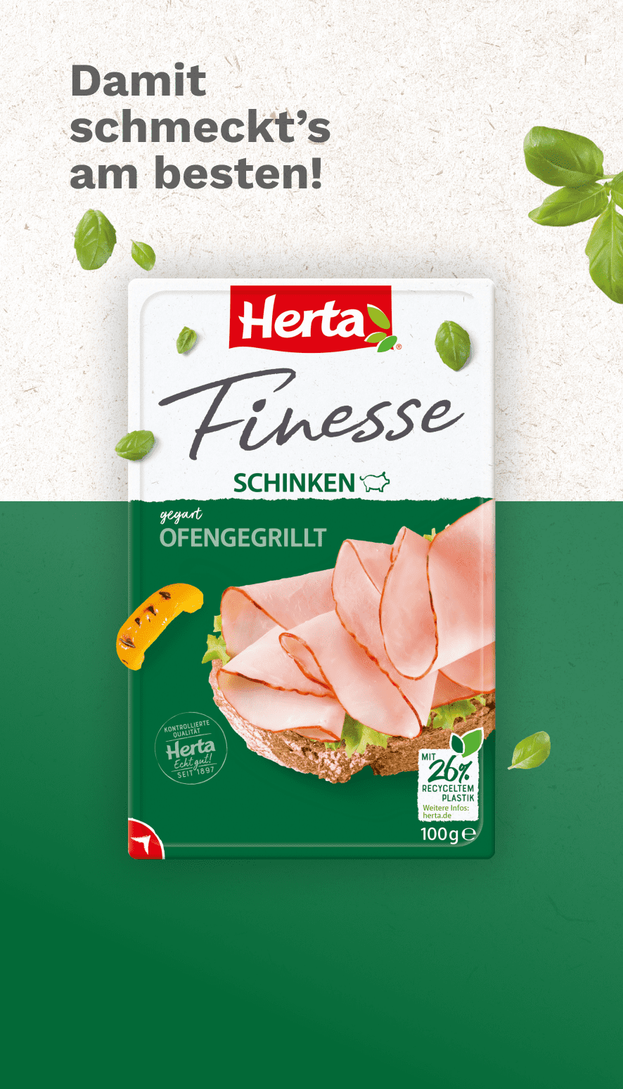 Schinken ofengegrillt
