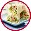 Wrap mit Putenbrust ofengegrillt